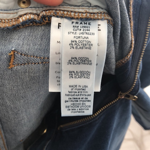 Frame Le High Straight 30 super soft NWT! - Picture 7 of 8